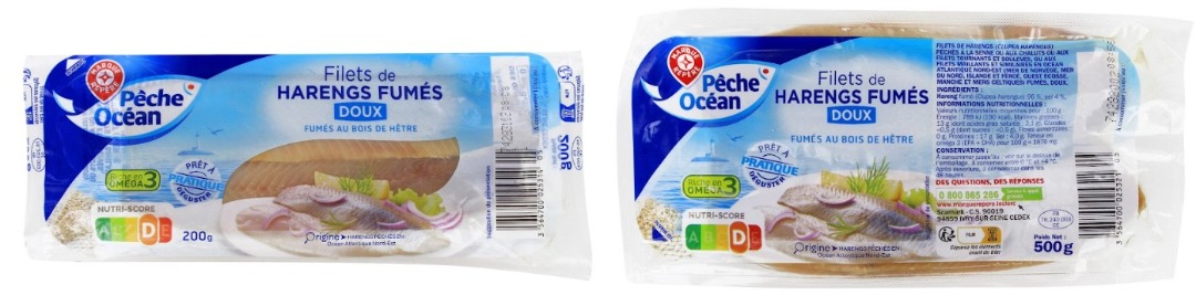 filets de hareng doux