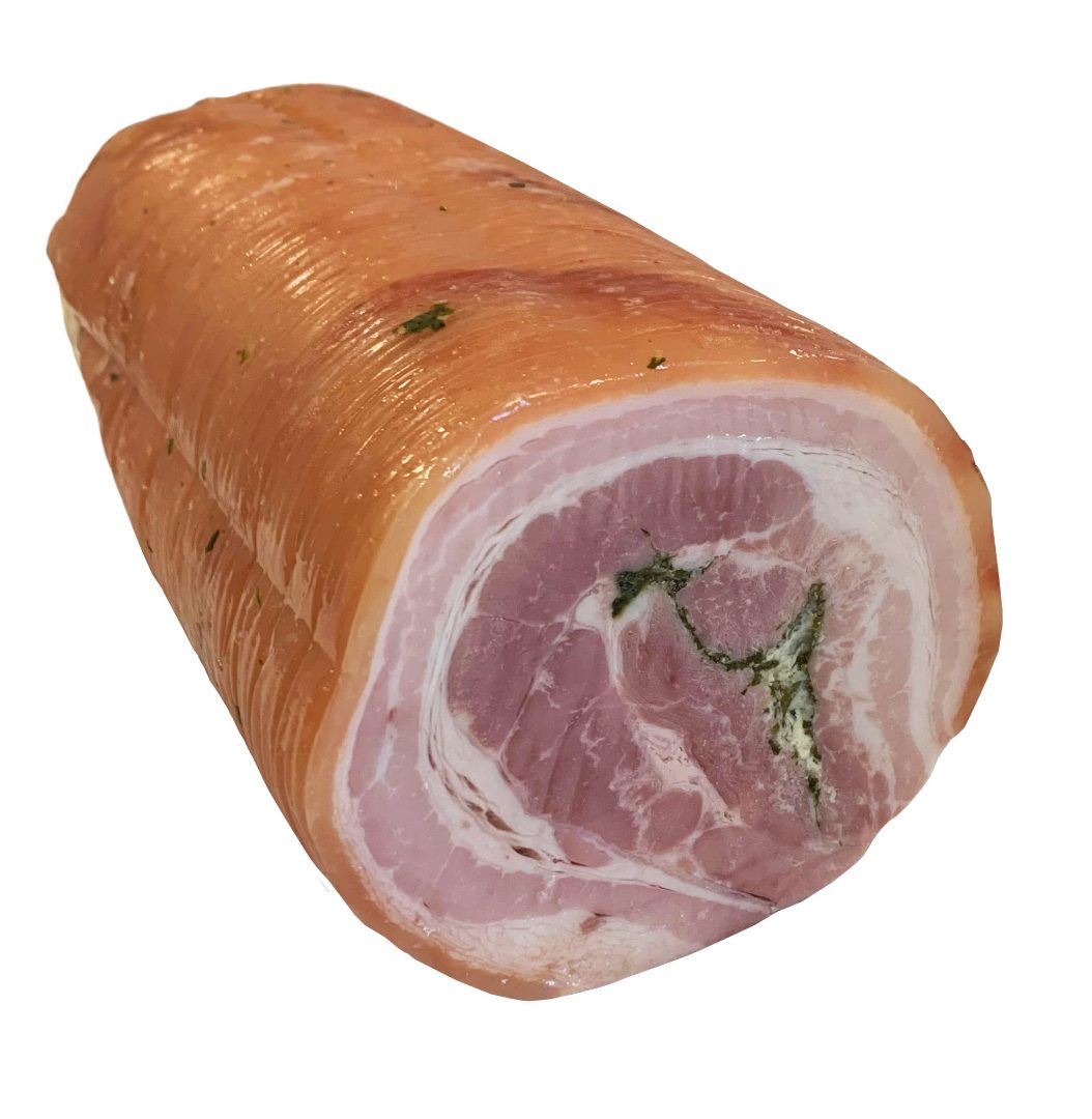 poitrine cuite roulee aux herbes