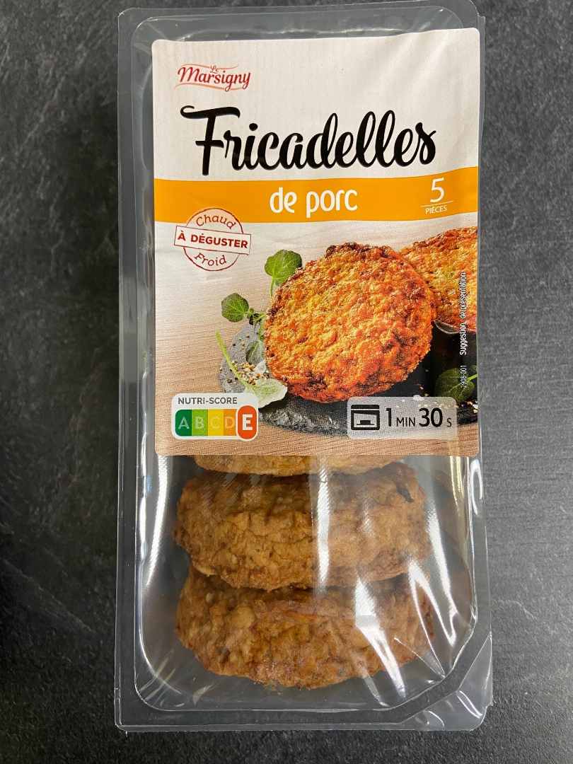 fricadelles de porc 500g