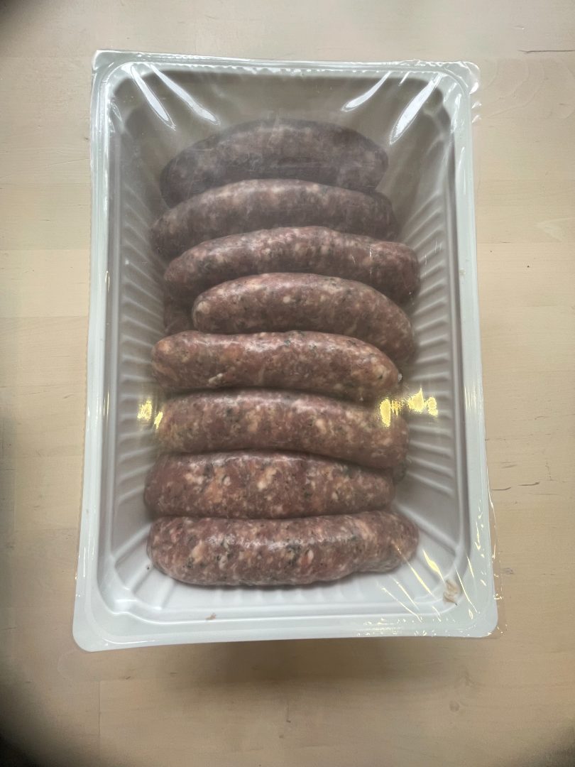 saucisse de toulouse nature