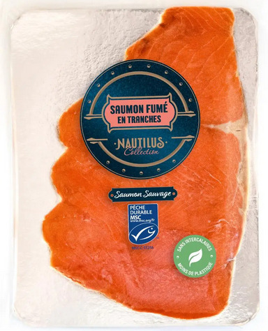 sachet de sockeye fumé 140g