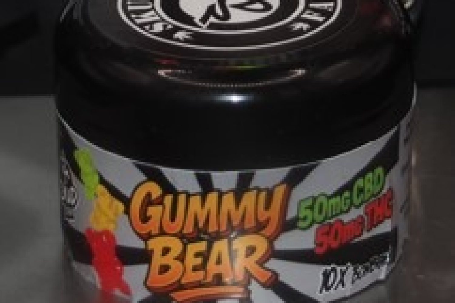 gummy bears, 10 bonbons - lot n°bb002