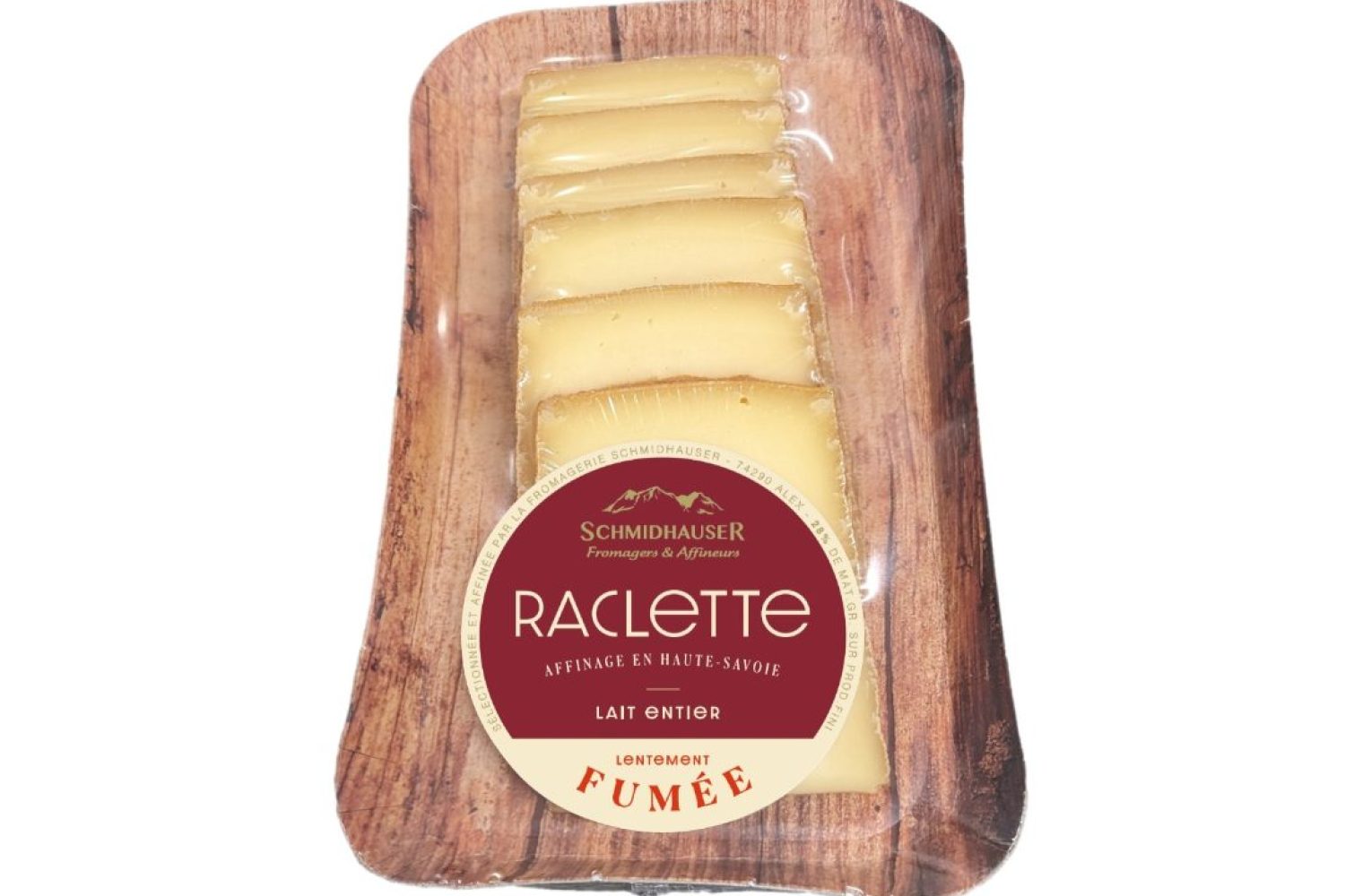 barquette raclette fumée 200g