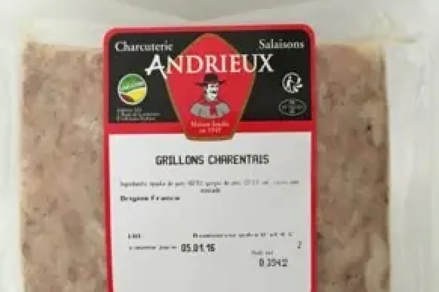 grillons charentais 400g