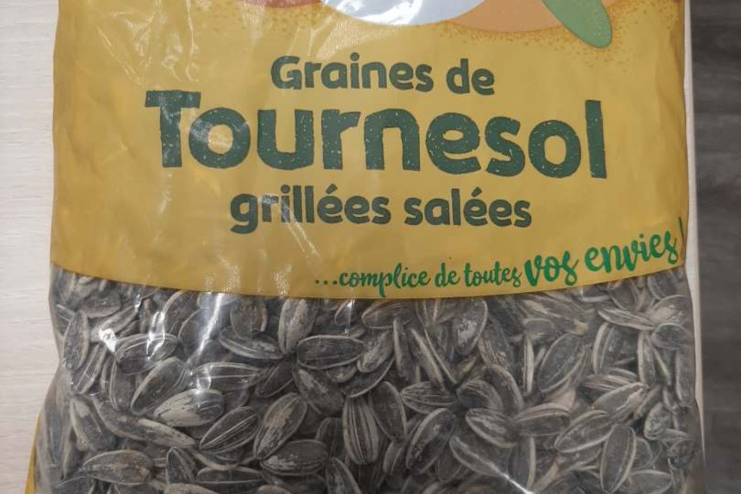 graines de tournesol grillées salées