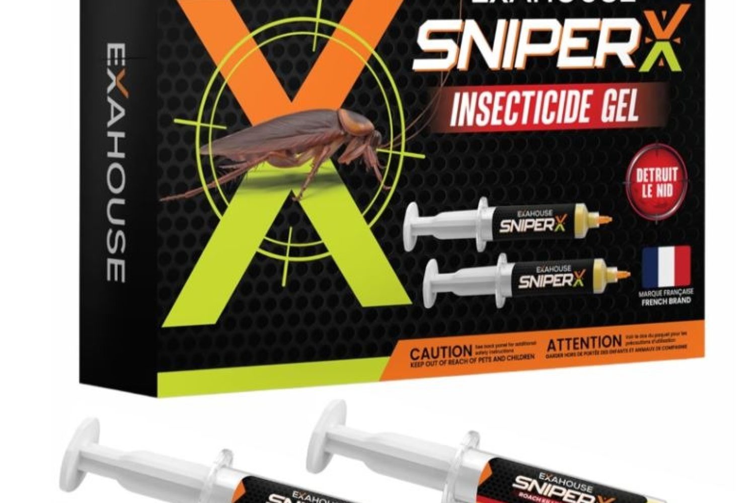 exahouse stop cafard gel sniper x
