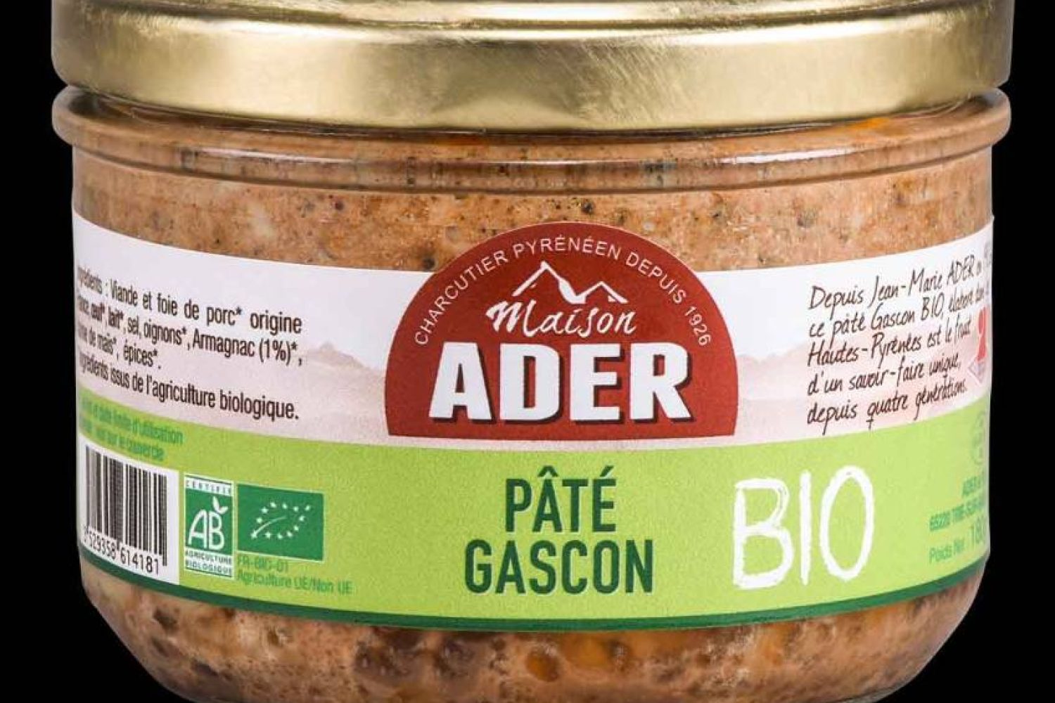 pâté gascon bio