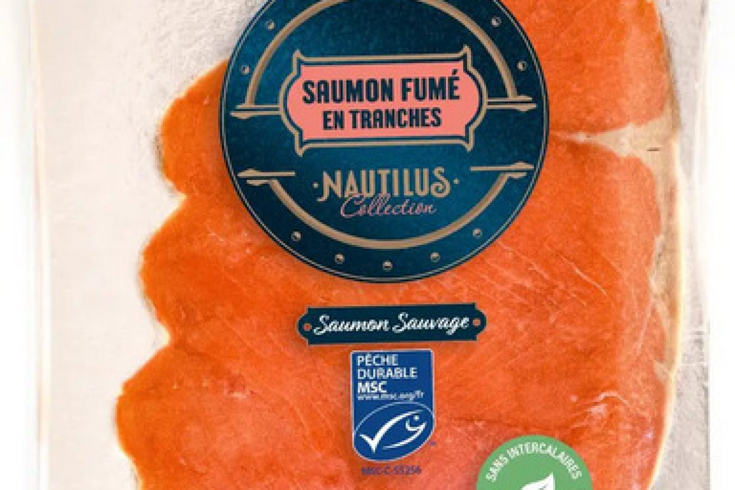 sachet de sockeye fumé 140g