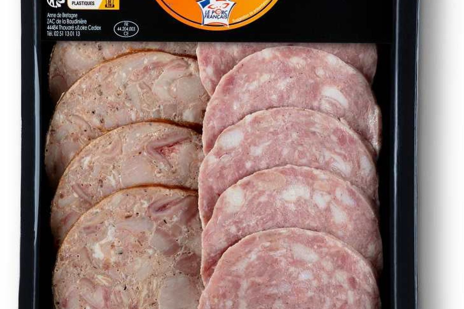 barquette andouille champêtre et saucisson a l’ail