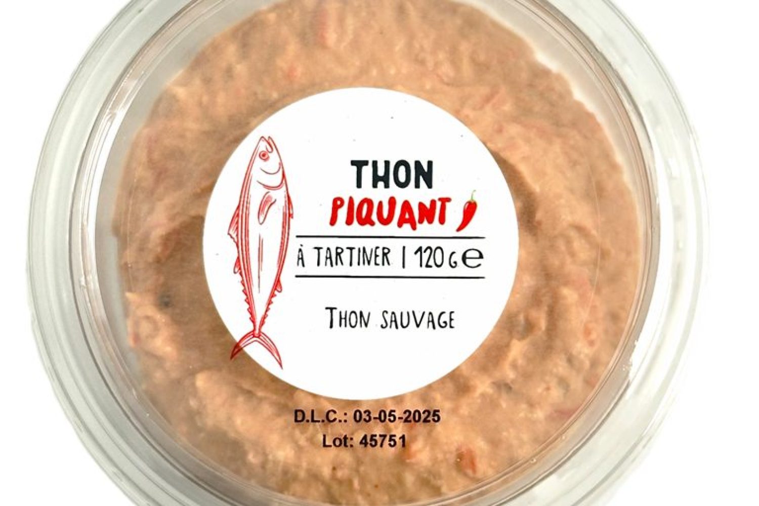 tartinable thon piquant