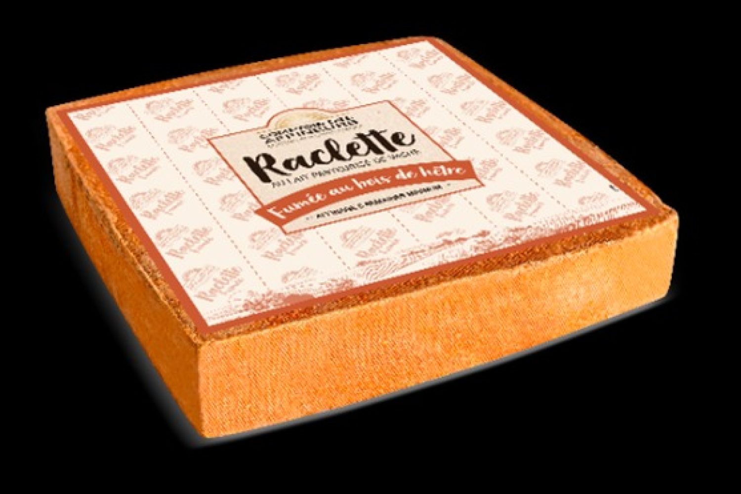 raclette fumee au lait pasteurise de vache - pièce entière